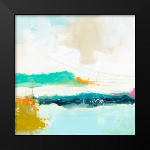 Atmospheric IX Black Modern Wood Framed Art Print by Vess, June Erica