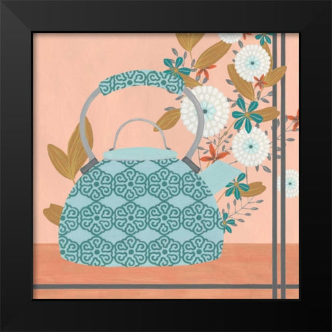 Whimsical Kitchen IV Black Modern Wood Framed Art Print by Vess, June Erica