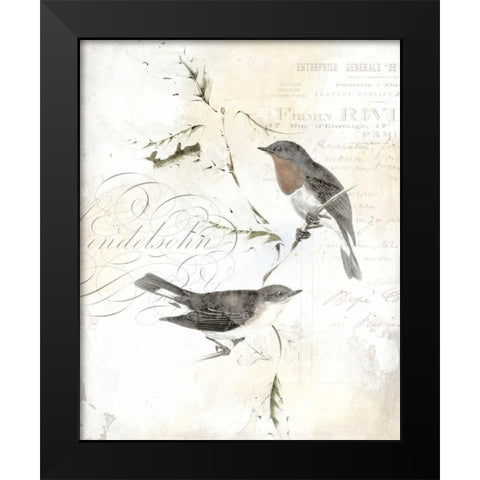 Rustic Gould III Black Modern Wood Framed Art Print by Studio W
