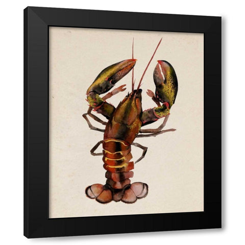 Sea Dweller II Black Modern Wood Framed Art Print by Popp, Grace
