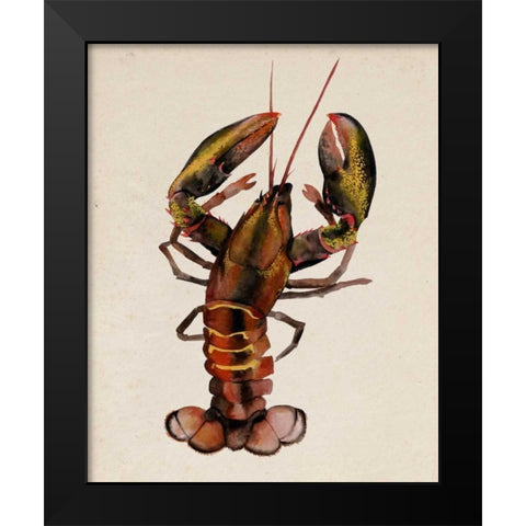 Sea Dweller II Black Modern Wood Framed Art Print by Popp, Grace