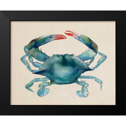 Sea Dweller III Black Modern Wood Framed Art Print by Popp, Grace
