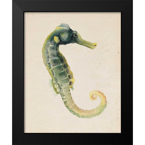 Sea Dweller VI Black Modern Wood Framed Art Print by Popp, Grace