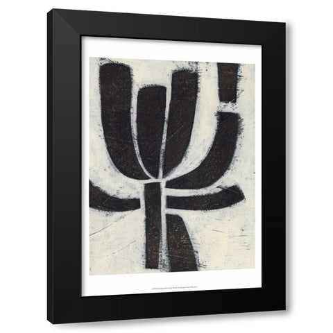 Symbiotic II Black Modern Wood Framed Art Print by Vess, June Erica