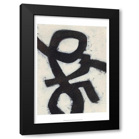Symbiotic III Black Modern Wood Framed Art Print with Double Matting by Vess, June Erica