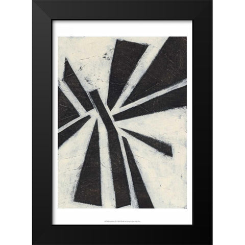 Symbiotic IV Black Modern Wood Framed Art Print by Vess, June Erica