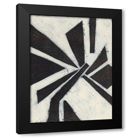 Symbiotic VI Black Modern Wood Framed Art Print by Vess, June Erica