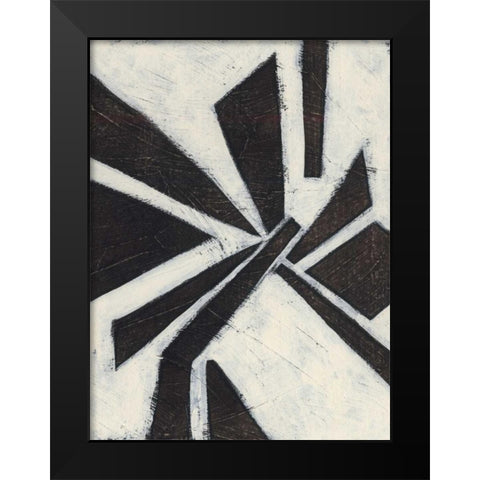 Symbiotic VI Black Modern Wood Framed Art Print by Vess, June Erica