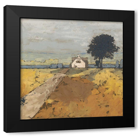 Pastoral Charm II Black Modern Wood Framed Art Print by Meagher, Megan
