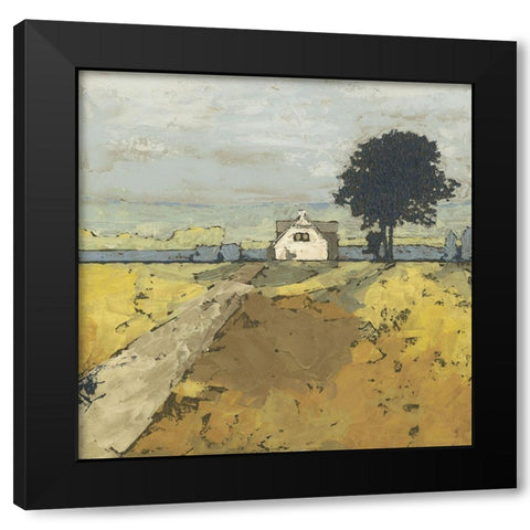 Pastoral Charm II Black Modern Wood Framed Art Print by Meagher, Megan