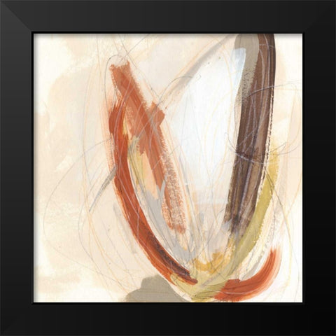 Upstage II Black Modern Wood Framed Art Print by Vess, June Erica