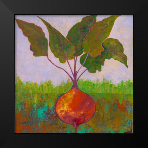 Veggie Garden IV Black Modern Wood Framed Art Print by Altug, Mehmet