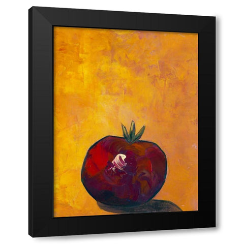 Bold Fruit III Black Modern Wood Framed Art Print by Altug, Mehmet