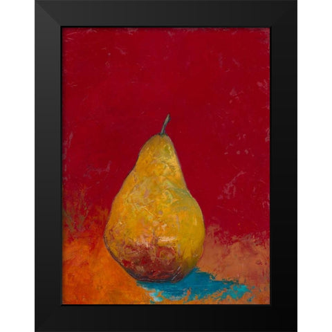 Bold Fruit IV Black Modern Wood Framed Art Print by Altug, Mehmet