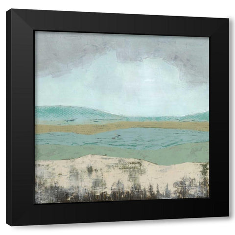 Pastel Mooreland I Black Modern Wood Framed Art Print by Popp, Grace
