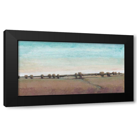 Rural Retreat I Black Modern Wood Framed Art Print with Double Matting by OToole, Tim