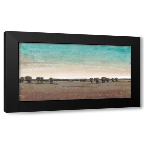 Rural Retreat II Black Modern Wood Framed Art Print with Double Matting by OToole, Tim