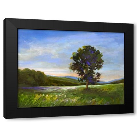 Sentinel Black Modern Wood Framed Art Print with Double Matting by Finch, Sheila