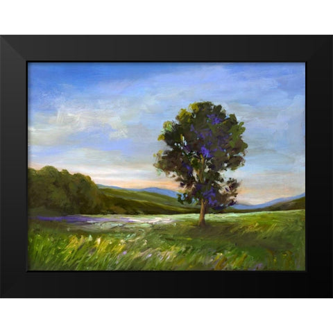 Sentinel Black Modern Wood Framed Art Print by Finch, Sheila
