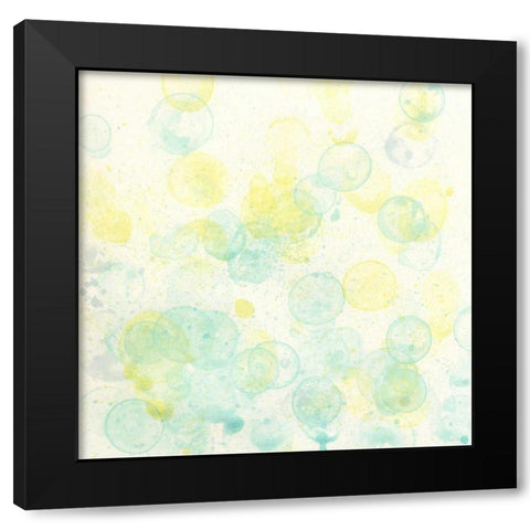 Ocean Tetra II Black Modern Wood Framed Art Print by Lam, Vanna