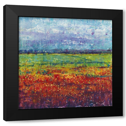 On a Summer Day I Black Modern Wood Framed Art Print with Double Matting by OToole, Tim