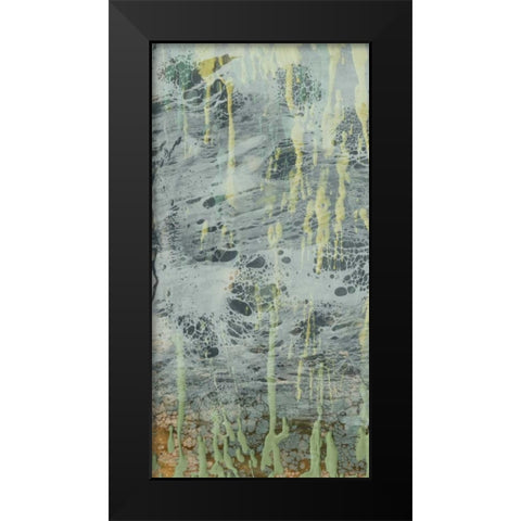 Marbled Plane I Black Modern Wood Framed Art Print by Goldberger, Jennifer
