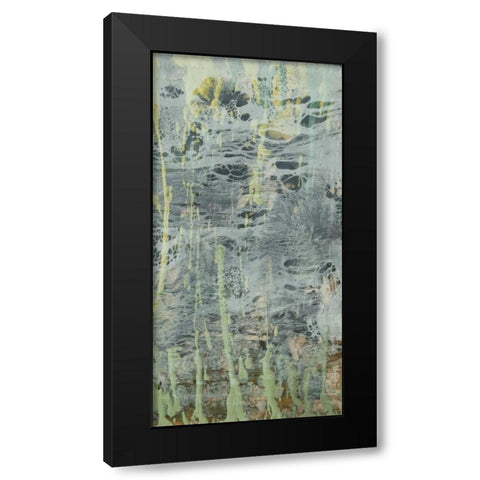 Marbled Plane II Black Modern Wood Framed Art Print with Double Matting by Goldberger, Jennifer