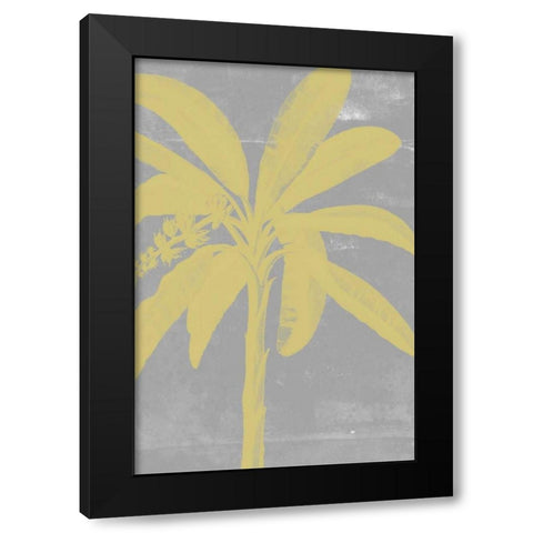 Chromatic Palms III Black Modern Wood Framed Art Print by Goldberger, Jennifer