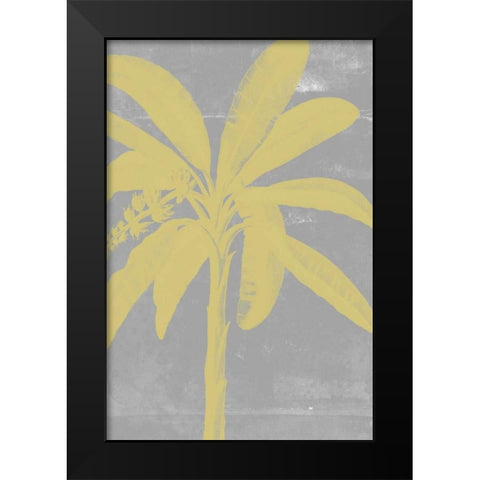 Chromatic Palms III Black Modern Wood Framed Art Print by Goldberger, Jennifer