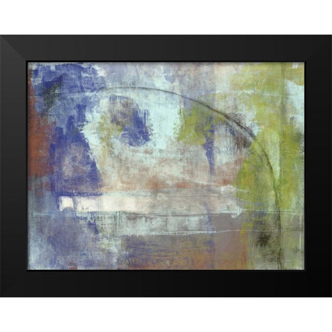 Vibrant Arch I Black Modern Wood Framed Art Print by Goldberger, Jennifer