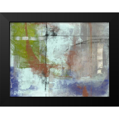 Vibrant Arch II Black Modern Wood Framed Art Print by Goldberger, Jennifer