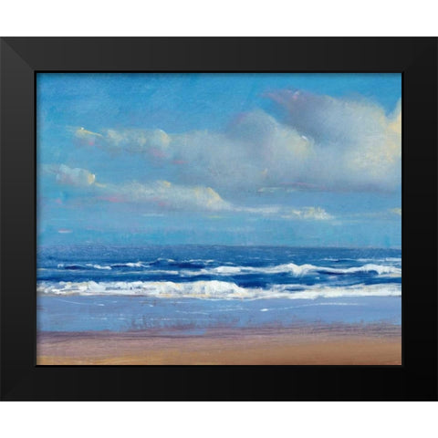 Shoreline Light I Black Modern Wood Framed Art Print by OToole, Tim