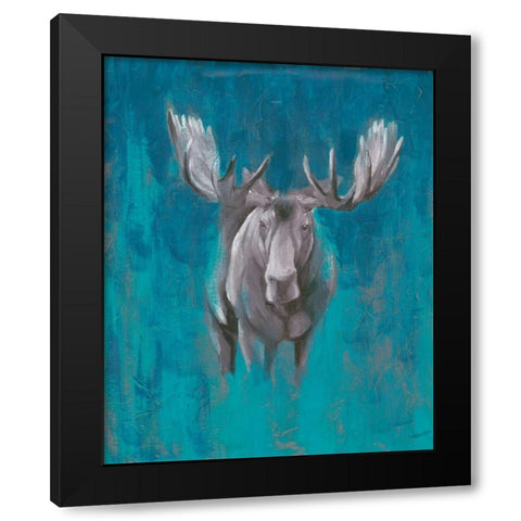 Contemporary Cervidae I Black Modern Wood Framed Art Print by Popp, Grace