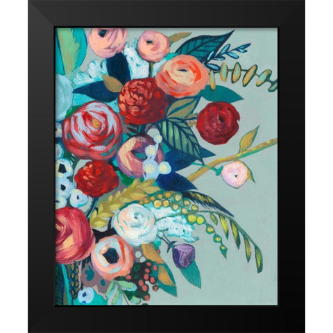 Lyrical Array I Black Modern Wood Framed Art Print by Popp, Grace