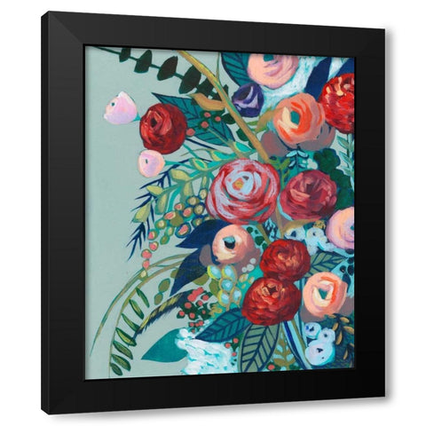 Lyrical Array II Black Modern Wood Framed Art Print by Popp, Grace