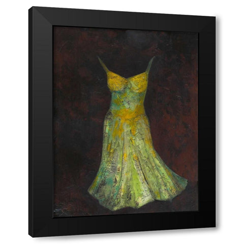 Dancing Dress I Black Modern Wood Framed Art Print with Double Matting by Altug, Mehmet