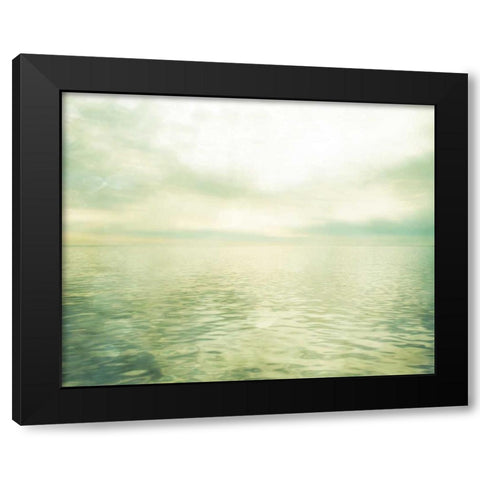 Calm Waters I Black Modern Wood Framed Art Print with Double Matting by Quintero, Sonja