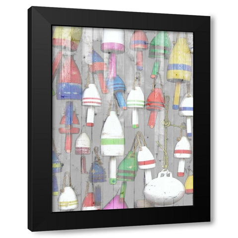 Dockside I Black Modern Wood Framed Art Print by Fagalde, Jarman