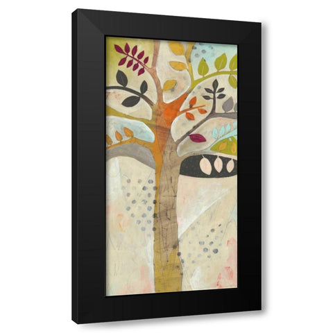 Forest Spectrum I Black Modern Wood Framed Art Print by Vess, June Erica