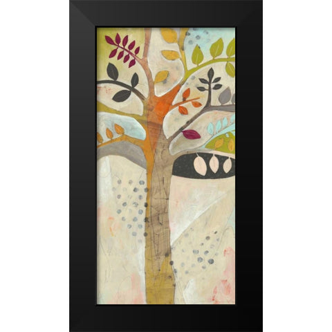 Forest Spectrum I Black Modern Wood Framed Art Print by Vess, June Erica