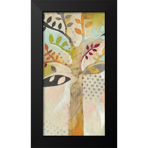 Forest Spectrum II Black Modern Wood Framed Art Print by Vess, June Erica