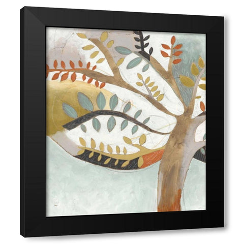 Arbor Whimsy I Black Modern Wood Framed Art Print by Vess, June Erica