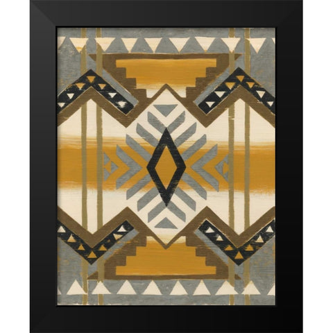 River Canyon II Black Modern Wood Framed Art Print by Zarris, Chariklia