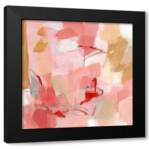 Apple Pie Black Modern Wood Framed Art Print with Double Matting by Long, Christina