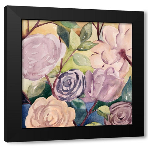 Lumiere Rosier II Black Modern Wood Framed Art Print by Popp, Grace