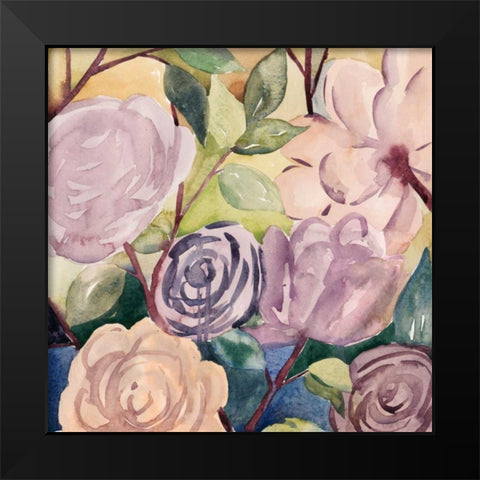 Lumiere Rosier II Black Modern Wood Framed Art Print by Popp, Grace