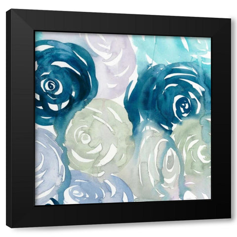 Watercolor Crush I Black Modern Wood Framed Art Print by Popp, Grace