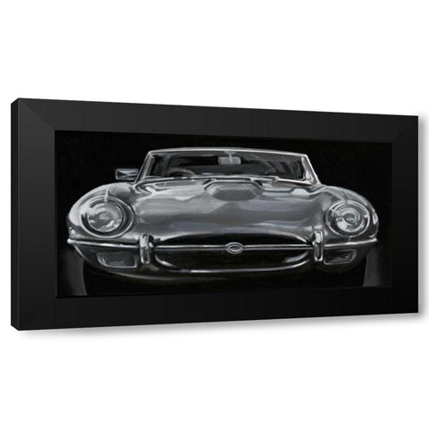 European Sports Car I Black Modern Wood Framed Art Print with Double Matting by Harper, Ethan