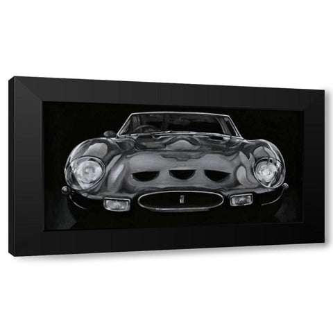 European Sports Car II Black Modern Wood Framed Art Print with Double Matting by Harper, Ethan