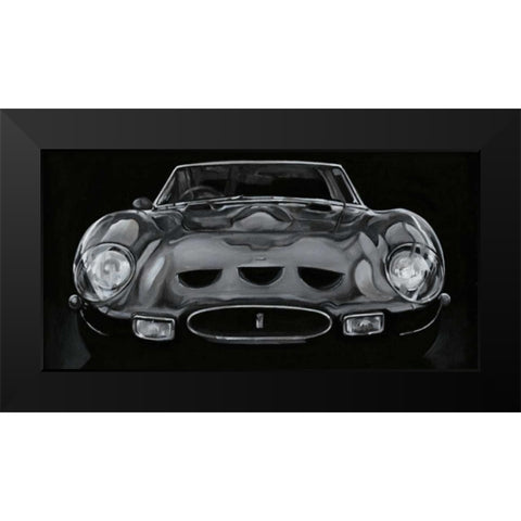 European Sports Car II Black Modern Wood Framed Art Print by Harper, Ethan